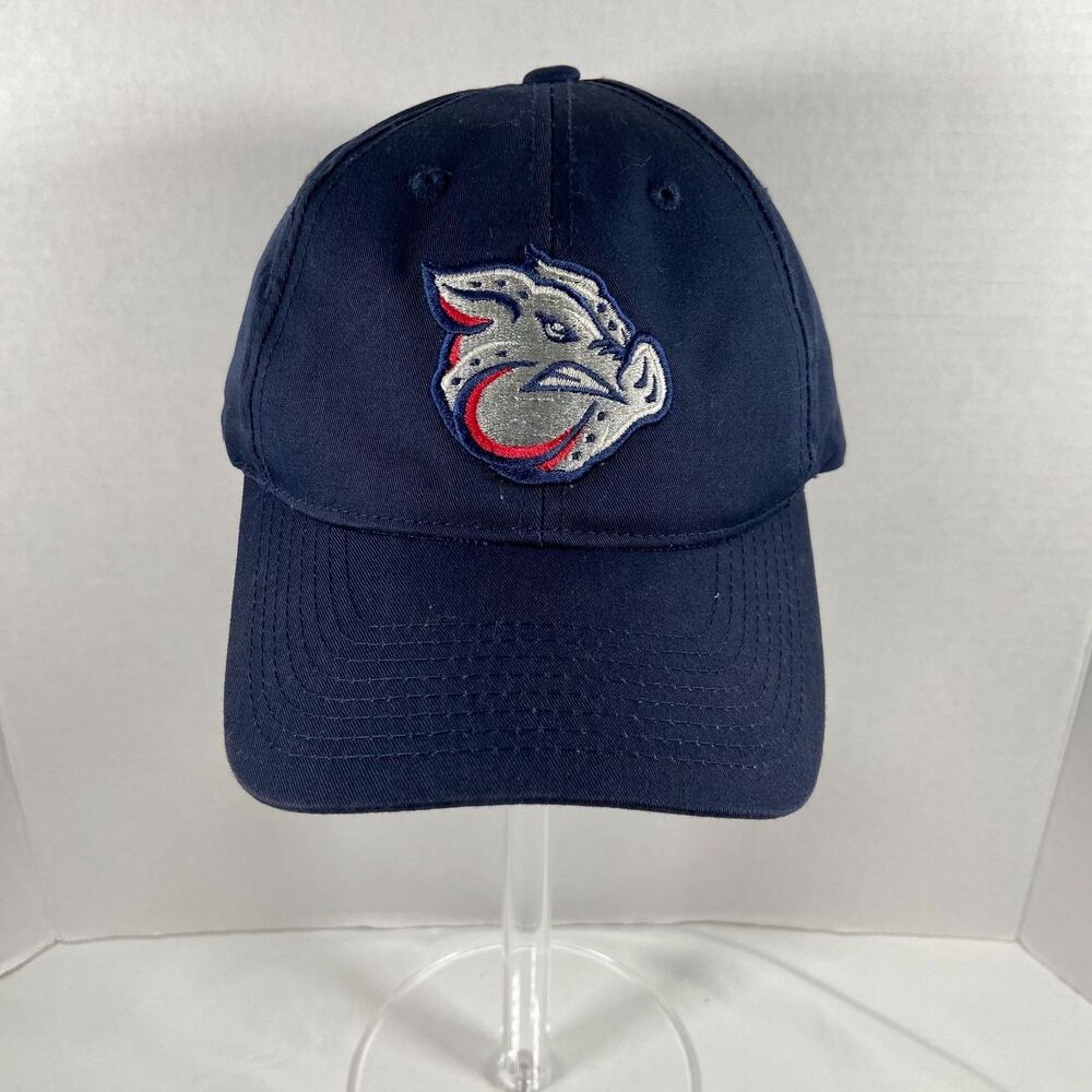 Outdoor Cap Bulldog Logo Hat S M Navy Blue Baseball Cap